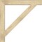 Ekena Millwork Traditional Block Rough Sawn Bracket, Douglas Fir, 4"W x 36"D x 36"H BKT04X36X36TRA05RDF - alternate 2